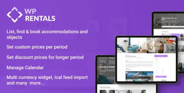 WP Rentals nulled theme 3.14.2