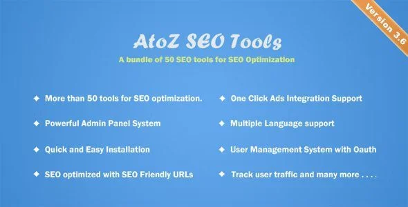 AtoZ SEO Tools 4.0