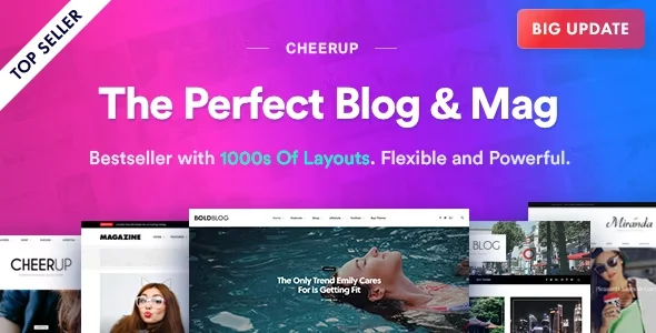 CheerUp nulled Themes 8.1.0