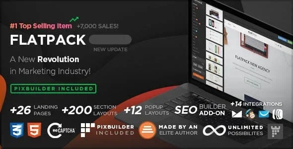 FLATPACK nulled theme 5.2.3